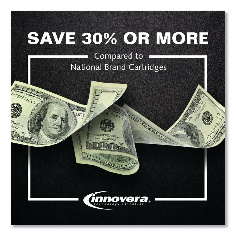 Innovera Remanufactured Black High-Yield Toner, Replacement for TN650, 8,000 Page-Yield - Image 3